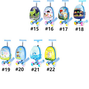 <span class=keywords><strong>Valise</strong></span> Scooter 2-en-1 16 Pouces pour Enfants, Bagage à Roulettes Porteur pour Garçons, <span class=keywords><strong>Valise</strong></span> Cabine Enfant à Conduire - Product Image 3