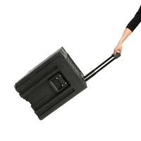 Caja de Herramientas de Plástico Rotomoldeado, Estuches Protectores Personalizados, Caja de Almacenamiento Multiusos (61x40x52cm)
