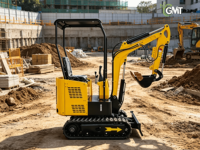 Mini-excavatrice sur chenilles R325 d'occasion, 2,5 tonnes, avec moteur Euro 5 EPA et pompe testés et inspectés – Équipement de construction