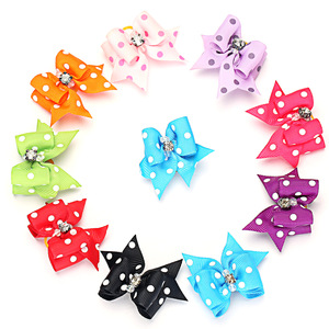 Amason Pet Hair Ornaments For Dogs Cats <b>Bow</b> <b>Clips</b> Soft Cute Pet Accessories All Seasons Gift - Product Image 4