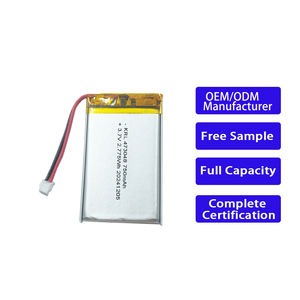 Batería de polímero del fabricante original 473048 750Mah Batería de litio para dispositivos domésticos inteligentes - Product Image 1