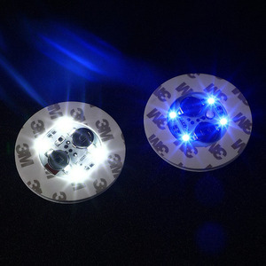 Vasos de Plástico Duraderos con Luces LED de Colores, Pegatinas <span class=keywords><strong>para</strong></span> Botellas, Posavasos, Gran Venta, Navidad, Discoteca, Fiesta - Product Image 4