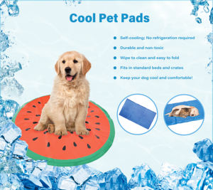 Охлаждающий коврик для собак Chillz-не требуется вода или охлаждение-Нетоксичная гелевая охлаждающая Подушка, идеально подходит для дома, путешествий и ящиков - Product Image 2