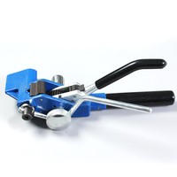 Pince manuelle pour serre-câbles en acier inoxydable Wallepac Pince pour serre-câbles Pistolet à presse à main pour cerclage en acier