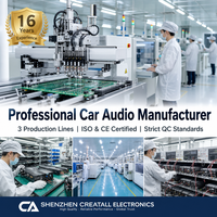 HiFi 4 Kanal Araç Ses Güç Amplifikatörü Kartı 4x100W Yüksek Güçlü Dijital Stereo Ses Modülü 12V Araç Hoparlörü Ev DIY OEM için