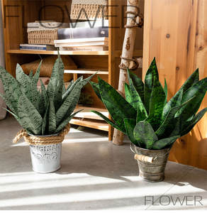 Planta Artificial de Lirio Piel de Tigre en Maceta, de Alta Calidad, Ecológica, Reciclable, 33 cm, Verde, para Hogar, Boda, Oficina, Acción de Gracias - Product Image 6