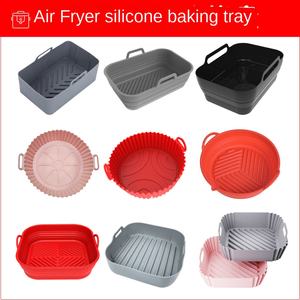 Vente chaude pour <span class=keywords><strong>Amazon</strong></span> Ménage <span class=keywords><strong>Friteuse</strong></span> À <span class=keywords><strong>Air</strong></span> Ustensiles De Cuisson Nouveau Transfrontalier Résistant Aux Hautes Températures Doublé De Silicone Rôtissage Facile - Product Image 3