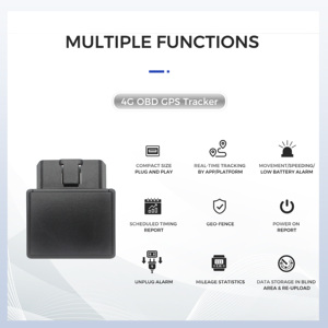 4G OBD GPS <span class=keywords><strong>Tracker</strong></span> vị trí thời gian thực lưu trữ đám mây chống trộm lbs Beidou GPS - Product Image 2