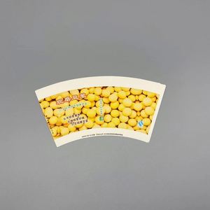 Material en bruto para vasos de papel desechables para café, tipo abanico, de 4OZ/7OZ/9OZ - Product Image 3