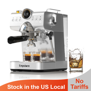 Cafetera 3 en 1 CB1 para Uso Doméstico, Sistema de Preparación Semiautomático, Cappuccino, Espresso, Café Frío - Product Image 1