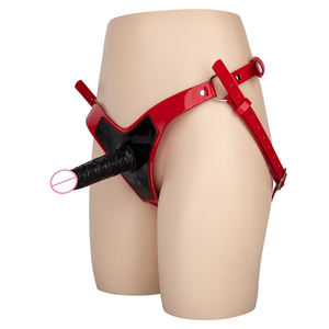 Umschnall-Dildo für Frauen Silikon-Umschnall-Dildo Tragbarer Penis Weicher Matter PVC-Gürtel Sexspielzeug für Frauen BF-40945-2 - Product Image 3