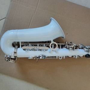 Saxofón alto Eb SAX Laca blanca <span class=keywords><strong>Instrumento</strong></span> <span class=keywords><strong>de</strong></span> <span class=keywords><strong>viento</strong></span> cinético dorado Ventas directas <span class=keywords><strong>de</strong></span> fábrica transfronterizas Descuento <span class=keywords><strong>de</strong></span> gran cantidad - Product Image 3