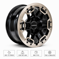Jantes Beadlock forgées Black Bronze Desert Boss 17-22 pouces 6061-T6, jantes tout-terrain simulées, 6x5.5 5x5.0 pour Ford Bronco
