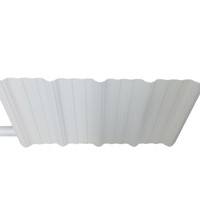 Venta Directa de Fábrica: Láminas para Techos, Tejas Plásticas para Almacenes, Tejas Trapezoidales de PVC, Guangdong; Múltiples Especificaciones