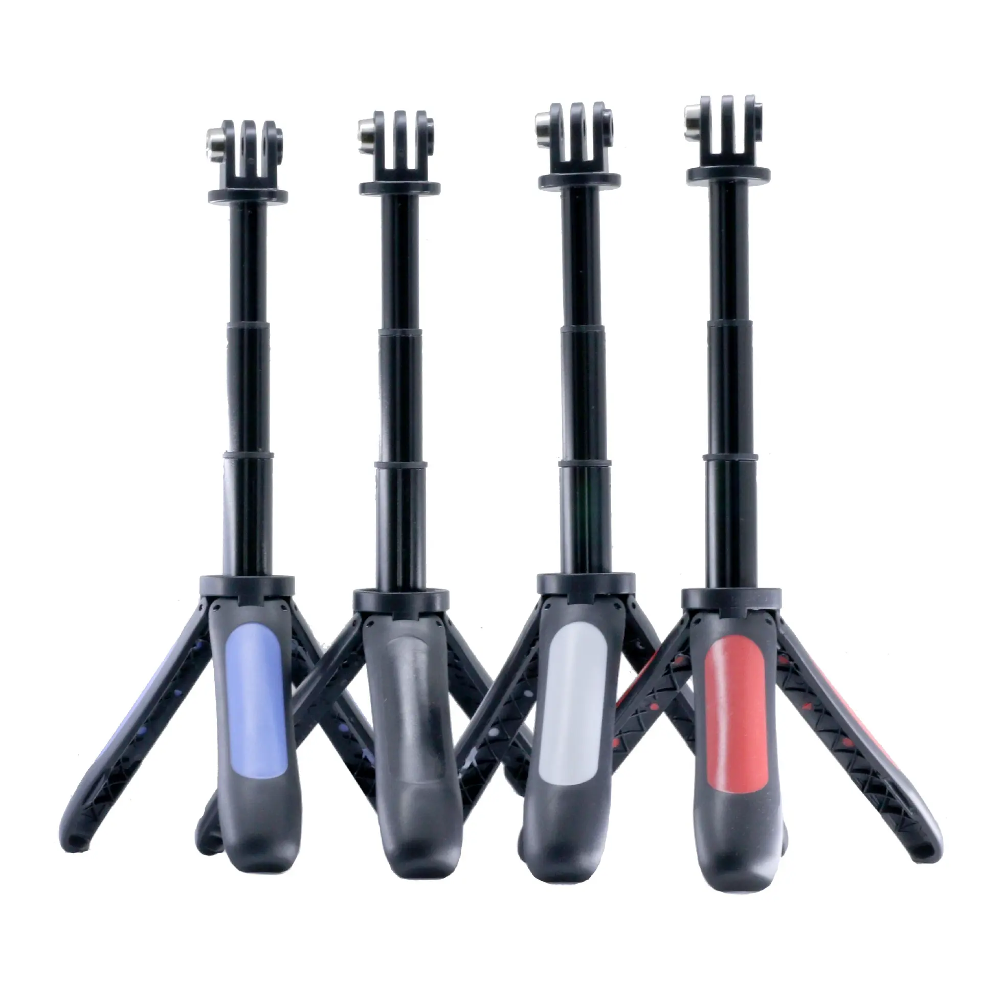 Multifunctional Extendable Handheld Fixed Telescopic Pole Pocket Mini Selfie Stick Tripod for GoPro Hero Action cameras