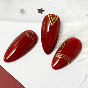Cinq et dix GMPC/Sedex/ISO/EUDR approvisionnement <span class=keywords><strong>en</strong></span> gros 3D or Nail Art autocollant décalcomanie luxe <span class=keywords><strong>faux</strong></span> <span class=keywords><strong>ongles</strong></span> accessoires pour filles femmes - Product Image 2