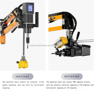 Máquina de Roscado y Perforación Automática con Motor C2, Herramientas para Roscado y Perforación de Goma - Product Image 4