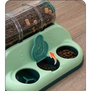 Juguetes para mascotas con capacidad para varios gatos, dispensador educativo de comida, comedero lento giratorio autoentretenido, juguetes educativos para perros - Product Image 4