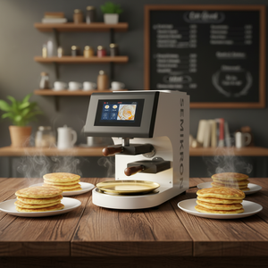 Machine à frire les œufs commerciale 110V 3200W pour restaurant, hôtel, petit-déjeuner, robot culinaire, machine à omelettes, sandwichs, hamburgers - Product Image 2