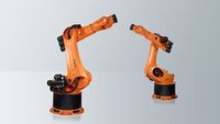 Les robots industriels sont utilisés dans l'industrie des machines de construction, l'industrie énergétique, la chaîne de montage de robots de l'industrie de la structure en acier