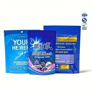 Dosettes de lessive imprimées sur mesure sacs en mylar sac d'emballage de lessive en plastique pour lessive en poudre Doypack - Product Image 1