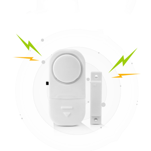 Sistema de Alarma Inalámbrico para Puertas y Ventanas JXD XL115 90dB Blanco, Sensor Magnético de Seguridad para el Hogar - Product Image 2