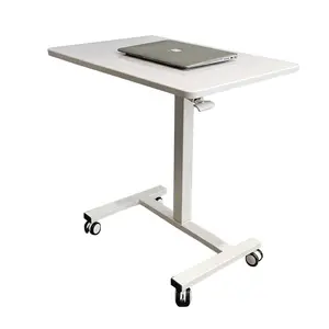 Lerntisch Neigung Schreibtisch Bürotisch Höhe einstellbar ergonomisch hebbar Stehtisch Einbeiniger pneumatischer Sitz-Stehtisch
