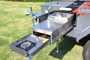 Estufa de 2 quemadores de butano de acero inoxidable de venta directa de fábrica de China, mesa de cocina de fácil limpieza para RV, cocina de Gas de bajo precio - Product Image 6
