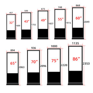 Shopping Hotel Mall Indoor <strong>Lcd</strong> Advertising <strong>Screens</strong> 32inch 43inch 49inch 55inch Android Touch Standing Digital <strong>Signage</strong> <strong>Display</strong> - Product Image 6