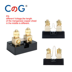 CG RS USA Type FL-15 Shnnt 500A 50mV Mounted Copper Current Measure 50MV 100MV Brass DC Shunt <strong>Electric</strong> Meter Resistance Shunt - Product Image 5