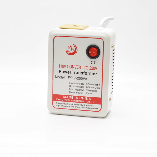 Hongxi FY17-200VA 110V 220V 200W Single Phase Flyback Toroidal Coil Structure Aluminum Material 50/60Hz Power Transformer