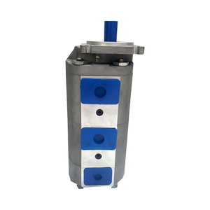 Pompe à triple engrenage HUAMAO 80/80/40cc -15T pour grue Zoomlion, numéro de pièce 803000262, pompe à huile hydraulique - Product Image 1