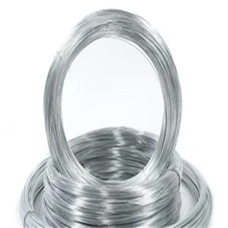 Electro Galvanized Steel Wire Rods PVC Coated Cut off Zose Wire Binding Iron Wire