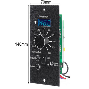 Termómetro <span class=keywords><strong>digital</strong></span> para carne OEM Wifi, controlador <span class=keywords><strong>PID</strong></span> para parrilla de barbacoa con control de temperatura de parrilla LCD colorido - Product Image 3