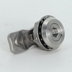 Loquet rotatif industriel en acier inoxydable AISI 316 à quart <span class=keywords><strong>de</strong></span> tour avec prise hexagonale pour armoire <span class=keywords><strong>de</strong></span> service et <span class=keywords><strong>trappe</strong></span> d'accès - Product Image 2