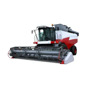 Euro II III Emission 75hp Combine Harvester Rice Wheat Cotton Harvest RG25