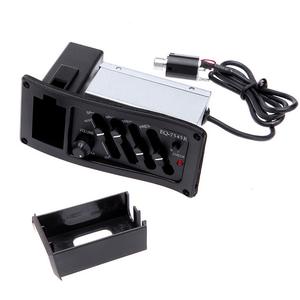 Equalizzatore EQ a 4 bande Pickup piezoelettrico EQ-7545R preamplificatore preamplificatore per chitarra acustica Pickup - Product Image 4
