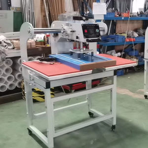 中国制造全自动双工位加热板移动式气动热压机 - Product Image 5