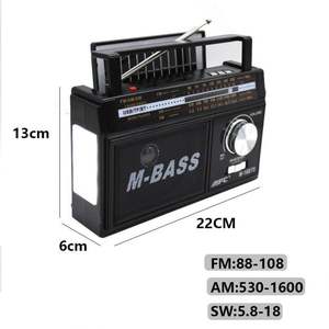 Radio <span class=keywords><strong>Internet</strong></span> Multifunzione AM/FM con Batteria <span class=keywords><strong>Ricaricabile</strong></span>, Supporto <span class=keywords><strong>USB</strong></span> e Onde Multi-segmento per Anziani con Volume Regolabile - Product Image 3
