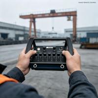 Télécommande hydraulique sans fil industrielle à longue portée, kit de levage à distance pour grues à pont industrielles