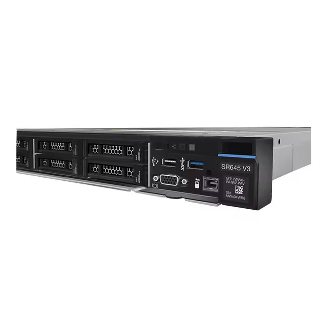 SR645 2U Rack Server AMD EPYC 7003 Series Dual Processor 32 NVMe Slots