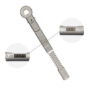 Dental wrench, implant <b>square</b> open-end, Torx-shaped, dual-purpose ratchet, double-ended open-end wrench, oral <b>tools</b> - Product Image 4