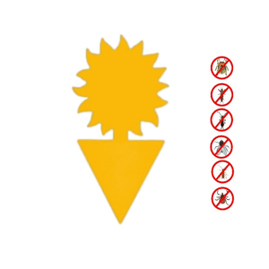 Hot bán Vàng côn trùng dính bẫy thực vật kiểm soát dịch hại sản phẩm cho trái cây bay và Gnat - Product Image 1