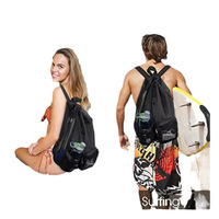Sac de natation en tissu Oxford tendance AL, sac à dos respirant en maille avec cordon de serrage, poche humide pour la plage, la salle de sport, les équipements d'exercice