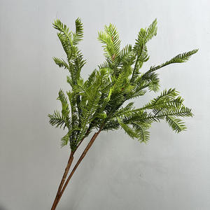 RK003 <span class=keywords><strong>D</strong></span>écoration de Noël en caoutchouc souple - Plante verte Guirlande de Noël artificielle Aiguilles de pin - Product Image 6
