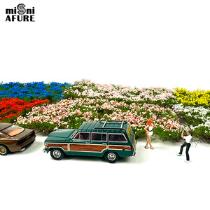 135 187 Artificielle Coloré Arbuste et Vigne Végétation Scène Herbe Miniature Architecture Ho Échelle Modèle pour Ho Échelle Train - Product Image 4