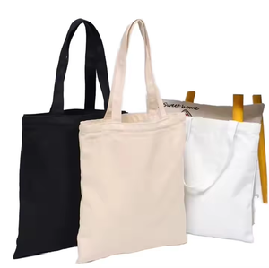 Bolsa de Lona Grande con Asa para Hombro, Bolsa de Compras, Uso Diario, Multiusos, Bolsa de Almacenamiento, Organizador de Comestibles, para Viajes - Product Image 3