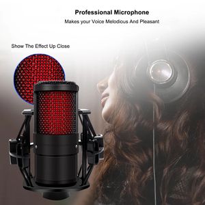 Microphone à condensateur d'<span class=keywords><strong>enregistrement</strong></span> V500 Microphone professionnel pour diffusion <span class=keywords><strong>en</strong></span> direct Convient pour l'<span class=keywords><strong>enregistrement</strong></span> <span class=keywords><strong>en</strong></span> <span class=keywords><strong>ligne</strong></span> sur <span class=keywords><strong>Youtube</strong></span> et <span class=keywords><strong>en</strong></span> podcast - Product Image 3