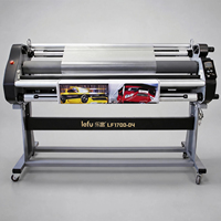 LeFu 1600 plastifieuse automatique de rouleau de vinyle/Machine de stratification de Film de rouleau à rouleau LF1700-D4