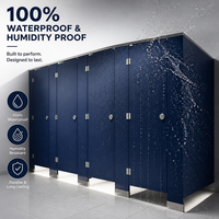 Mamparas de Baño Modernas de 12 mm de Grosor, Compactas, Impermeables y Personalizables, Precio Competitivo de Fabricante